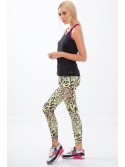 Leopard print sports leggings H006 - Online store - Boutique